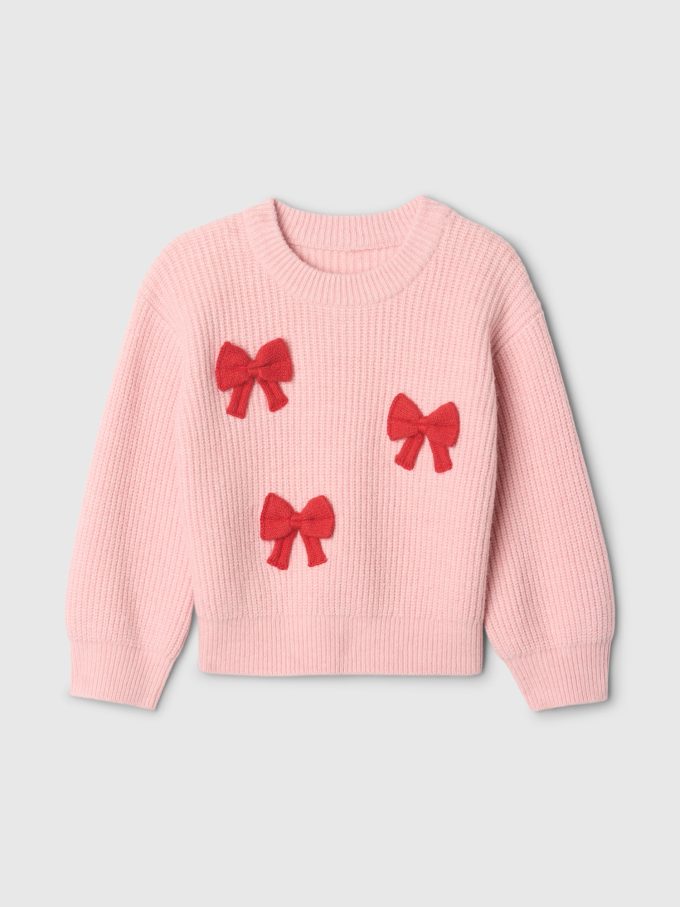 Baby & Toddler CashSoft Bow Sweater Baby & Toddler CashSoft Bow Sweater