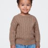 Baby & Toddler CashSoft Cable-Knit Sweater