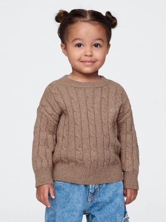 Baby & Toddler CashSoft Cable-Knit Sweater