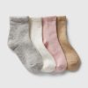 Baby & Toddler CashSoft Quarter Crew Socks (4-Pack)