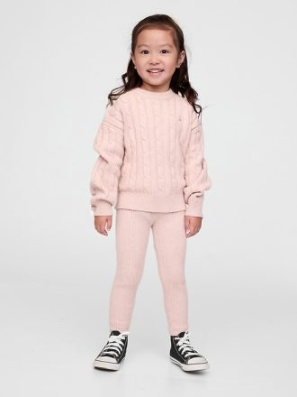 Baby & Toddler CashSoft Rib Sweater Leggings