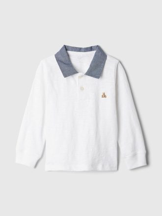 Baby & Toddler Chambray Polo Shirt