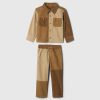 Baby & Toddler Colorblock Corduroy Outfit Set
