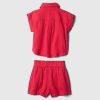 Baby & Toddler Crinkle Gauze Two-Piece Outfit Set