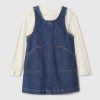 Baby & Toddler Denim Jumper Outfit Set