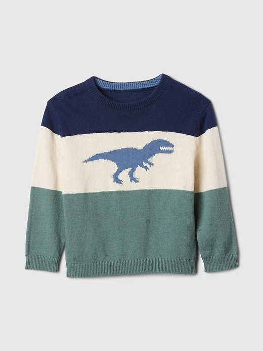 Baby & Toddler Dino Crewneck Sweater Baby & Toddler Dino Crewneck Sweater