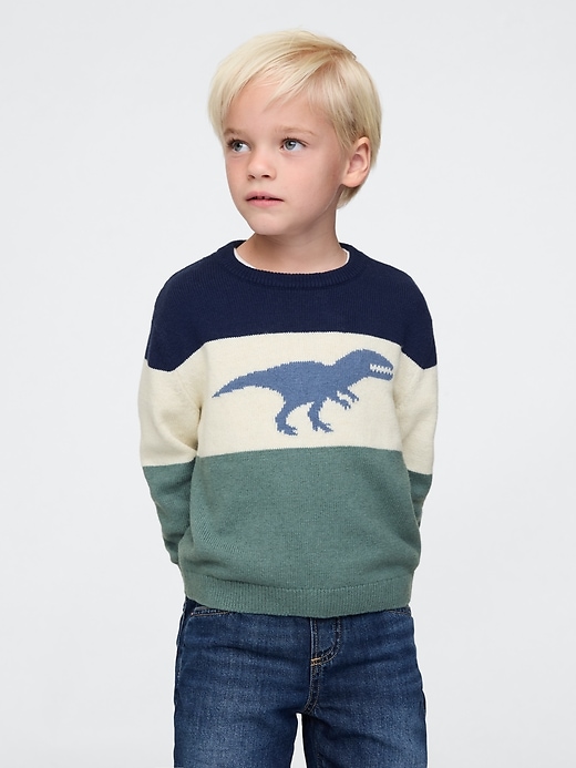 Baby & Toddler Dino Crewneck Sweater Baby & Toddler Dino Crewneck Sweater