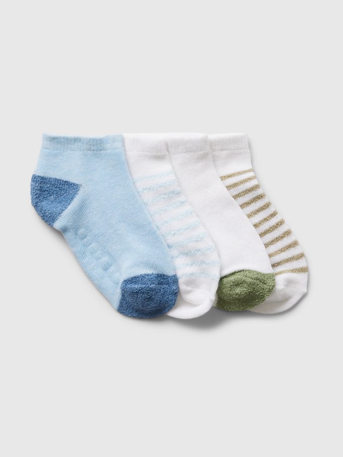Baby & Toddler Camp Crew Socks (4-Pack)