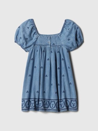 Baby & Toddler Embroidered Denim Dress