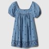 Baby & Toddler Embroidered Denim Dress