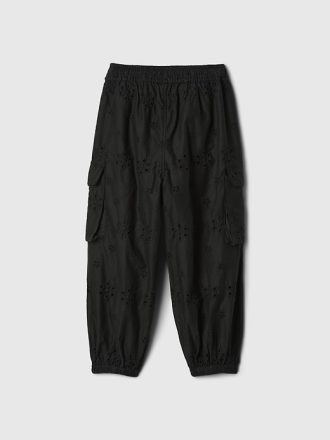 Baby & Toddler Eyelet Cargo Joggers