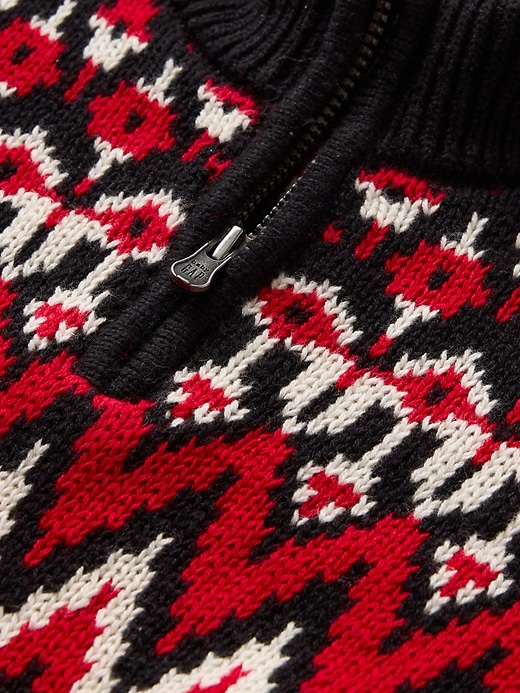 Baby & Toddler Fair Isle Half-Zip Sweater Baby & Toddler Fair Isle Half-Zip Sweater