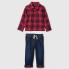 Baby & Toddler Flannel Outfit Set