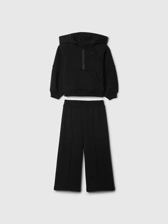 Baby & Toddler Half-Zip Hoodie Sweat Set