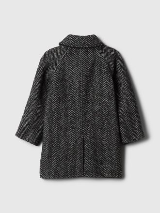 Baby & Toddler Herringbone Tweed Topcoat