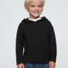 Baby & Toddler Hooded Cable-Knit Sweater Baby & Toddler Hooded Cable-Knit Sweater