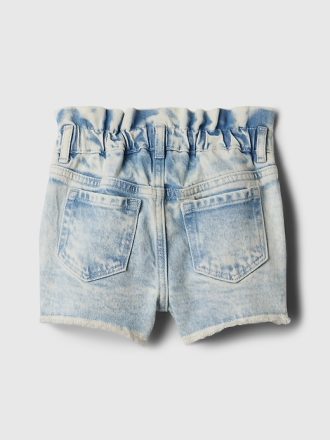 Baby & Toddler Just Like Mom Ruffle Denim Shorts