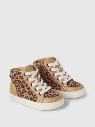 Baby & Toddler Leopard High-Top Sneakers