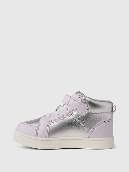 Baby & Toddler Metallic High-Top Sneakers Baby & Toddler Metallic High-Top Sneakers