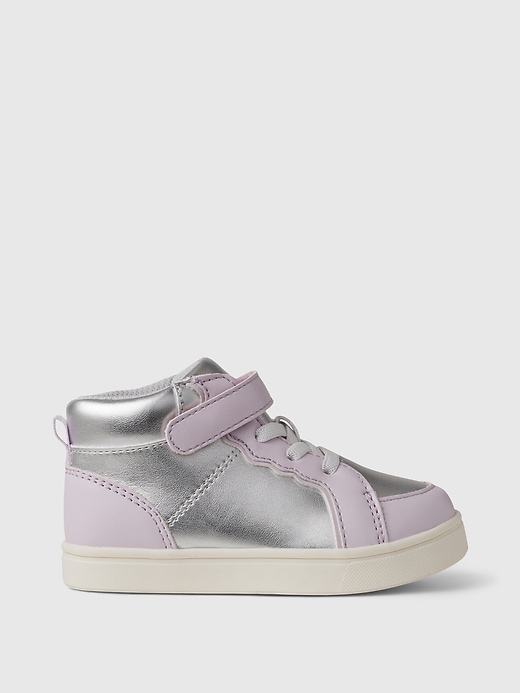 Baby & Toddler Metallic High-Top Sneakers Baby & Toddler Metallic High-Top Sneakers