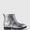 Baby & Toddler Metallic Moto Boots
