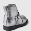 Baby & Toddler Metallic Moto Boots