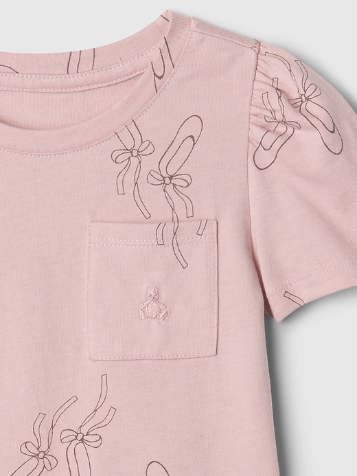 Baby & Toddler Mix & Match Puff Sleeve Pocket T-Shirt Baby & Toddler Mix & Match Puff Sleeve Pocket T-Shirt