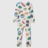 Baby & Toddler Organic Brushed Cotton Hot Wheels PJ Set