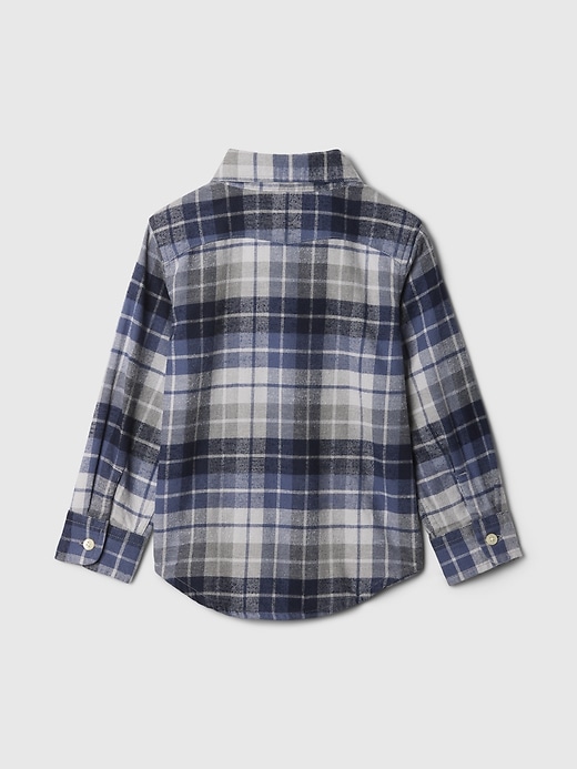Baby & Toddler Organic Cotton Flannel Shirt Baby & Toddler Organic Cotton Flannel Shirt