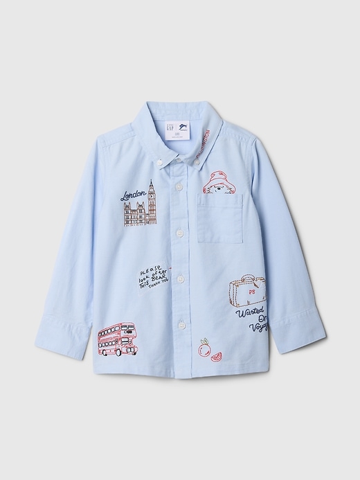 Baby & Toddler Paddington Embroidered Oxford Shirt Baby & Toddler Paddington Embroidered Oxford Shirt