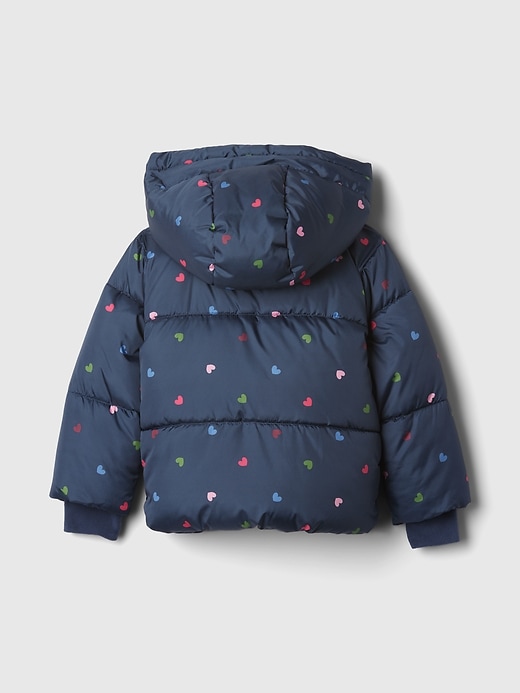 Baby & Toddler Recycled Nylon Cozy Puffer Jacket Baby & Toddler Recycled Nylon Cozy Puffer Jacket