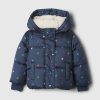 Baby & Toddler Recycled Nylon Cozy Puffer Jacket Baby & Toddler Recycled Nylon Cozy Puffer Jacket
