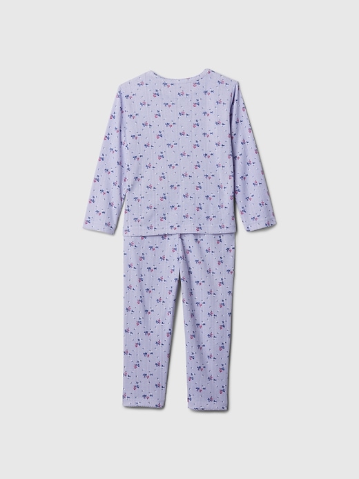 Baby & Toddler Recycled Pointelle PJ Set Baby & Toddler Recycled Pointelle PJ Set