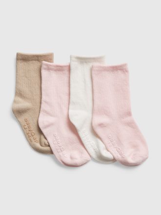 Toddler No Show Socks (4-Pack)
