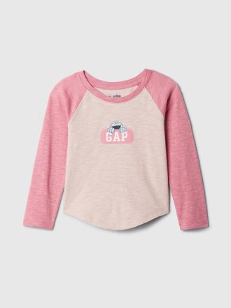 Baby & Toddler Sesame Street Raglan Graphic T-Shirt