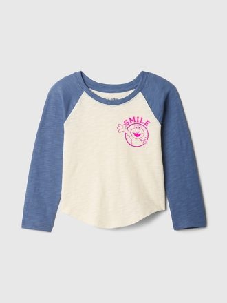 Baby & Toddler Sesame Street Raglan Graphic T-Shirt