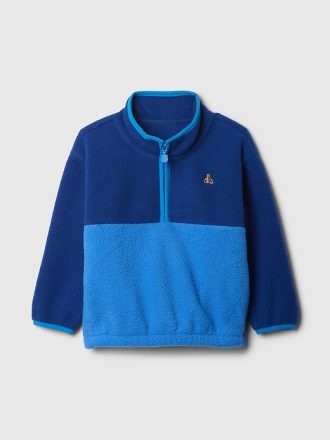 Baby & Toddler Sherpa Half-Zip Pullover