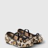 Baby & Toddler Sherpa Leopard Ballet Flats