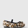 Baby & Toddler Sherpa Leopard Ballet Flats
