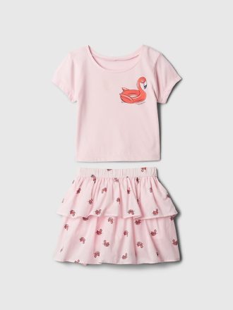 Baby & Toddler Skirt Outfit Set