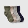 Baby & Toddler CashSoft Quarter Crew Socks (4-Pack)