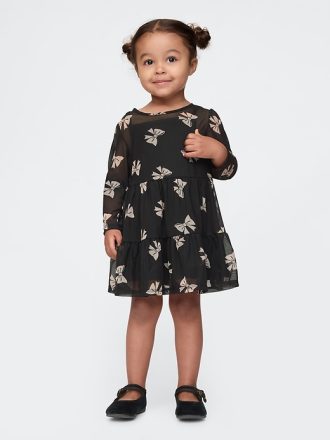 Baby & Toddler Tiered Mesh Dress