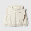 Baby & Toddler Vintage Soft Logo Ruffle Zip Hoodie