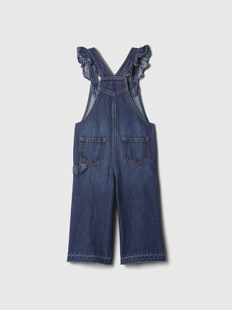 Baby & Toddler Wide-Leg Flutter Overalls