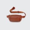 Brown Kibou Vegan Leather Diaper Bag