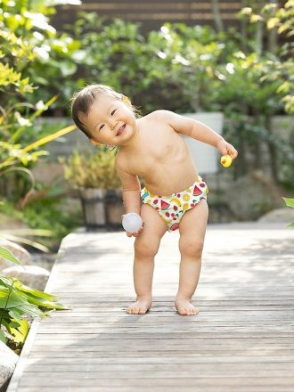 Charlie Banana Reusable Swim Diaper with Snaps UPF50 Charlie Banana Reusable Swim Diaper with Snaps UPF50