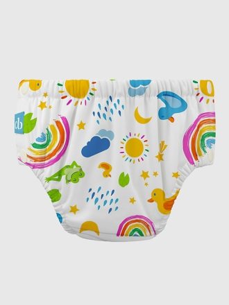 Charlie Banana Reusable Swim Diaper with Snaps UPF50