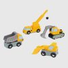 Construction Vehicles Toddler Toy Bundle