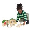 Farmers Market Day Portable Wooden Toy Set