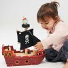 Fishbones Pirate Ship Toddler Toy